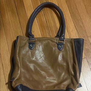 Looptworks Southwest Airlines Seat Bag Tote Bag in Brown and Dark Navy